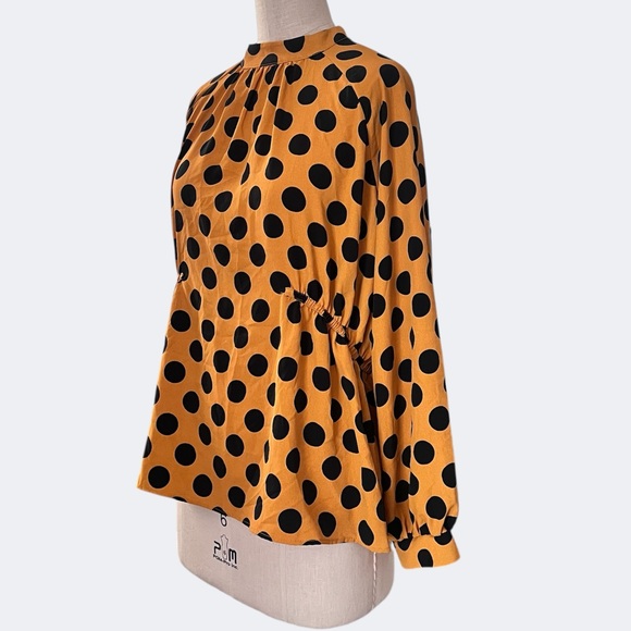 Zara Polka Dot Blouse - Picture 5 of 10